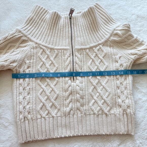 NWT!!! Jonathan Simkhai women off the shoulder sweater size S Retail 385$ - Picture 8 of 8